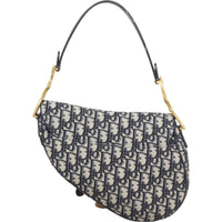 Dior Saddle Bag with Embroidered Strap