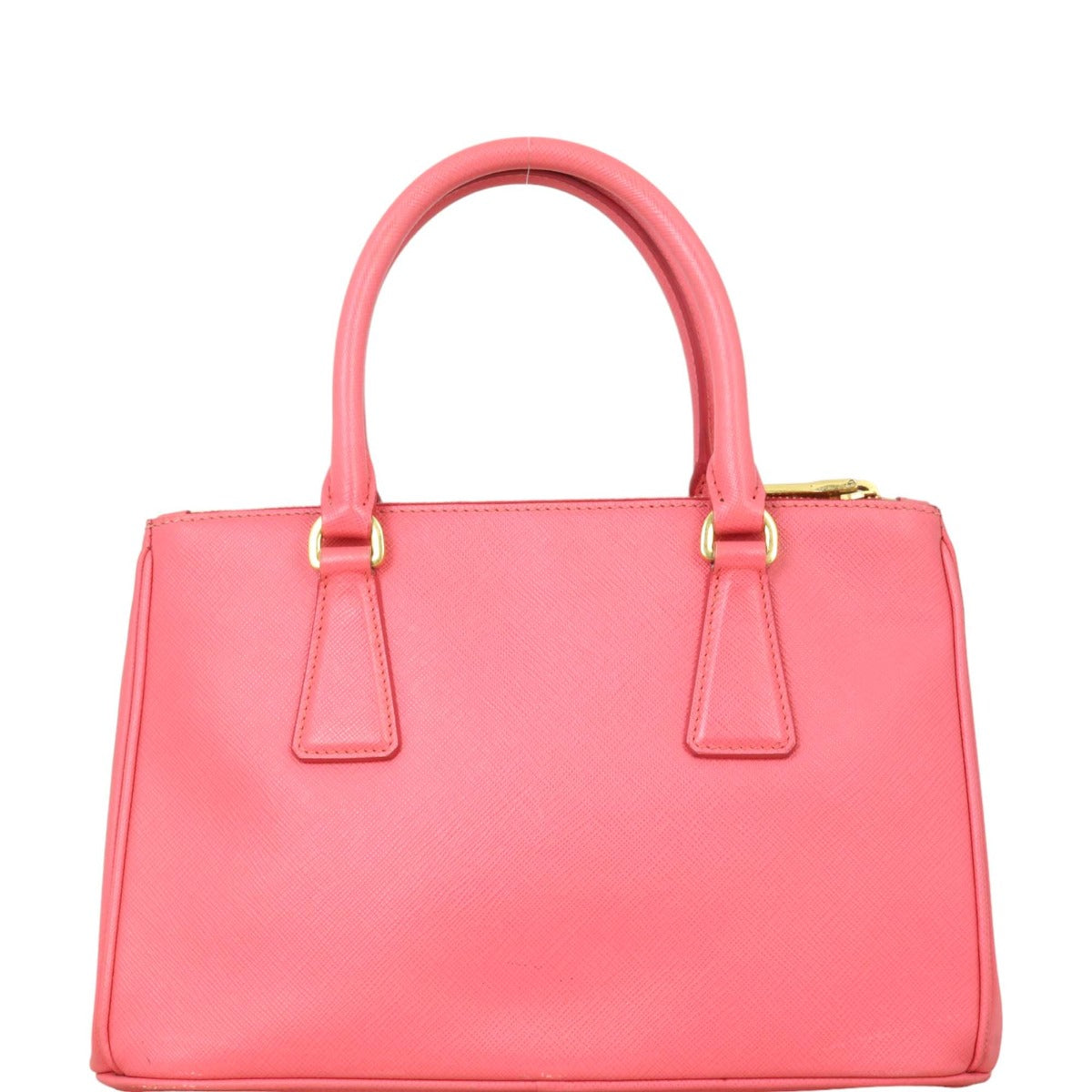 Prada Saffiano Lux Galleria Double Zip Tote Mini