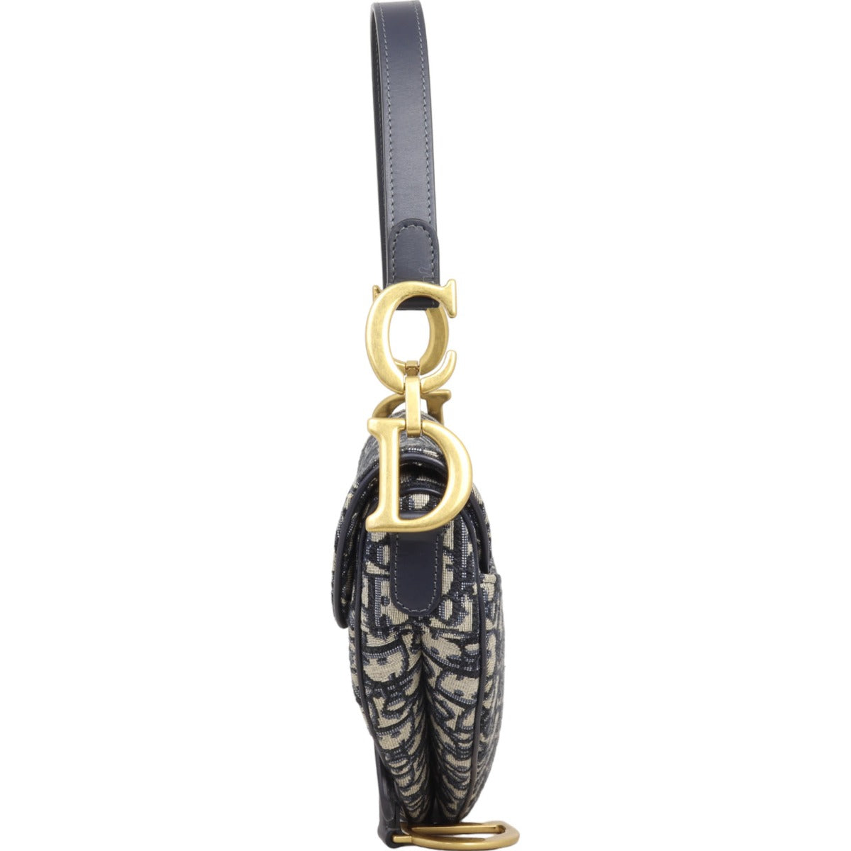Dior Saddle Bag with Embroidered Strap
