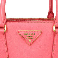 Prada Saffiano Lux Galleria Double Zip Tote Mini