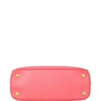 Prada Saffiano Lux Galleria Double Zip Tote Mini