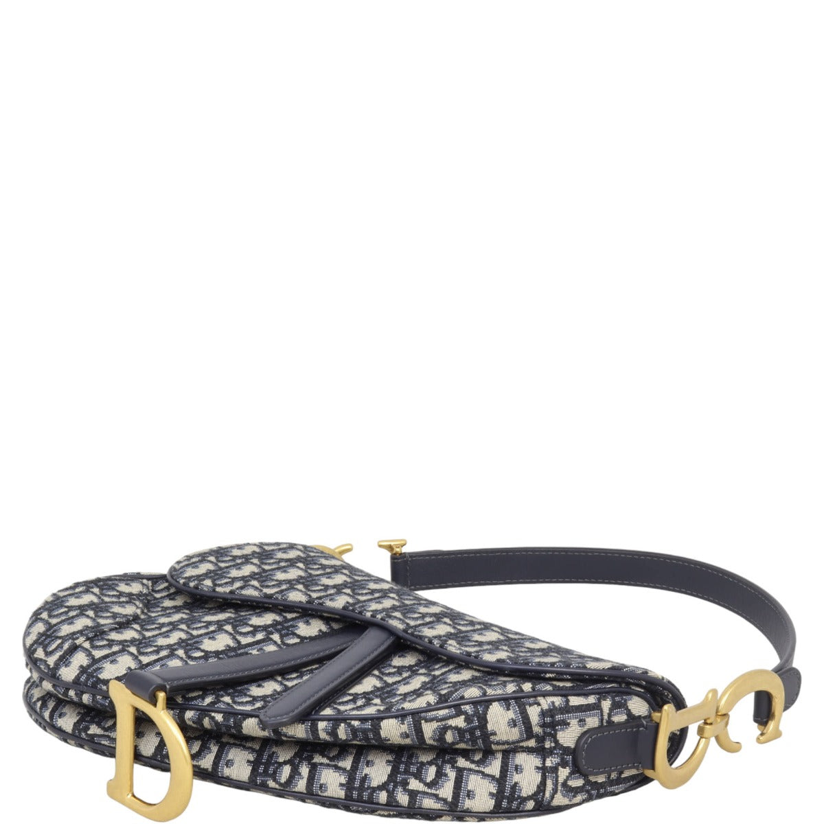 Dior Saddle Bag with Embroidered Strap