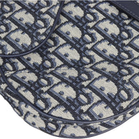 Dior Saddle Bag with Embroidered Strap