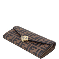 Fendi FF Diamonds Continental Wallet on Chain