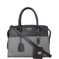 Prada Saffiano City Calf Esplanade Small