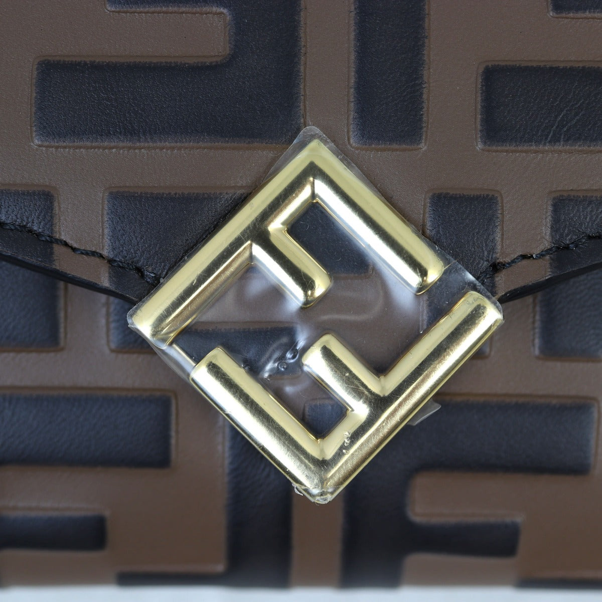 Fendi FF Diamonds Continental Wallet on Chain