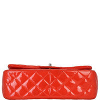 Chanel Classic Double Flap Jumbo Patent | Red