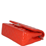 Chanel Classic Double Flap Jumbo Patent | Red