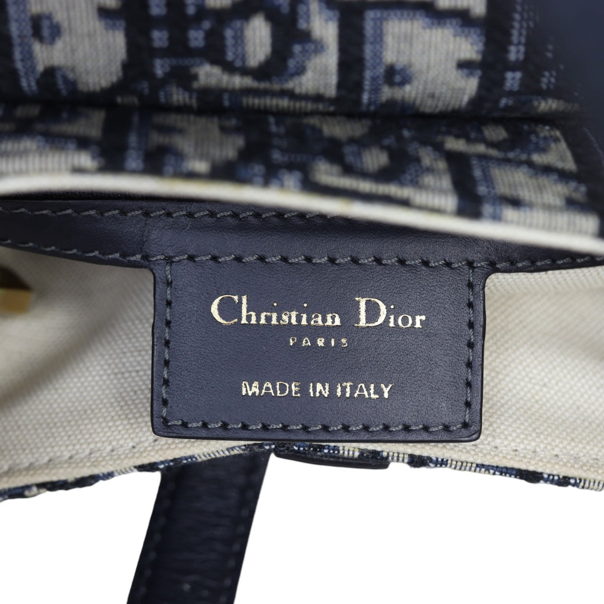Dior Saddle Bag with Embroidered Strap