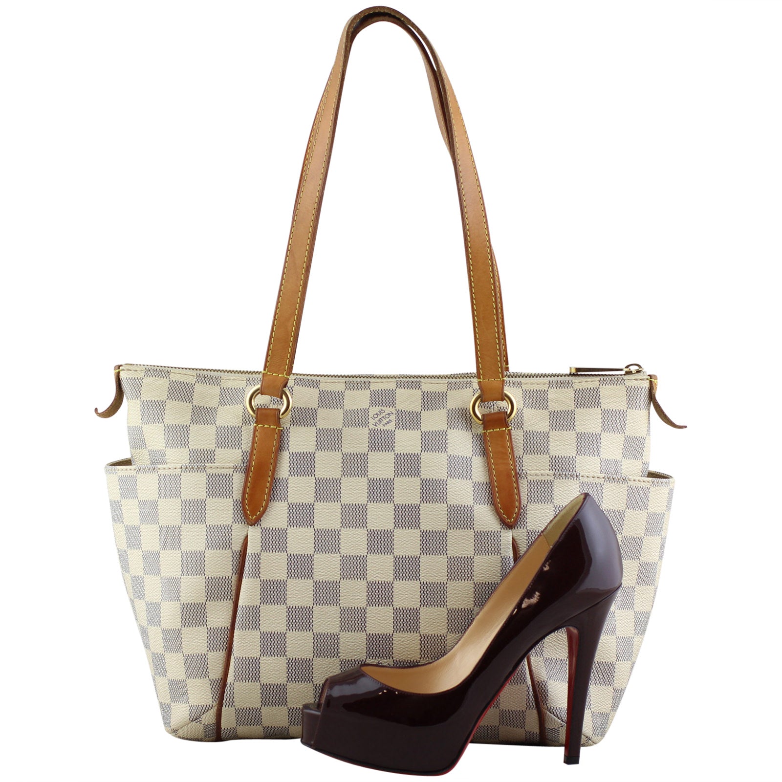 Louis Vuitton Totally PM Damier Azur Scale