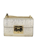 Gucci Padlock Metallic Small Shoulder Bag