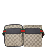 Gucci GG Supreme Double Web Belt Bag