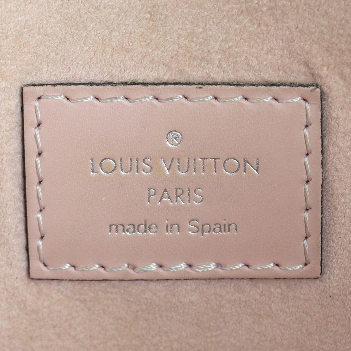 Louis Vuitton Neverfull MM Epi Interior Stamp