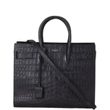 Saint Laurent Sac de Jour Small Croc-Embossed