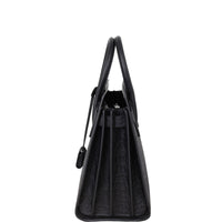 Saint Laurent Sac de Jour Small Croc-Embossed