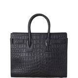 Saint Laurent Sac de Jour Small Croc-Embossed