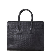 Saint Laurent Sac de Jour Small Croc-Embossed