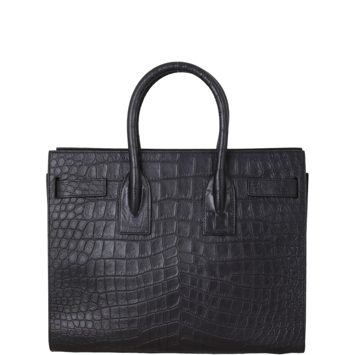 Saint Laurent Sac de Jour Small Croc-Embossed
