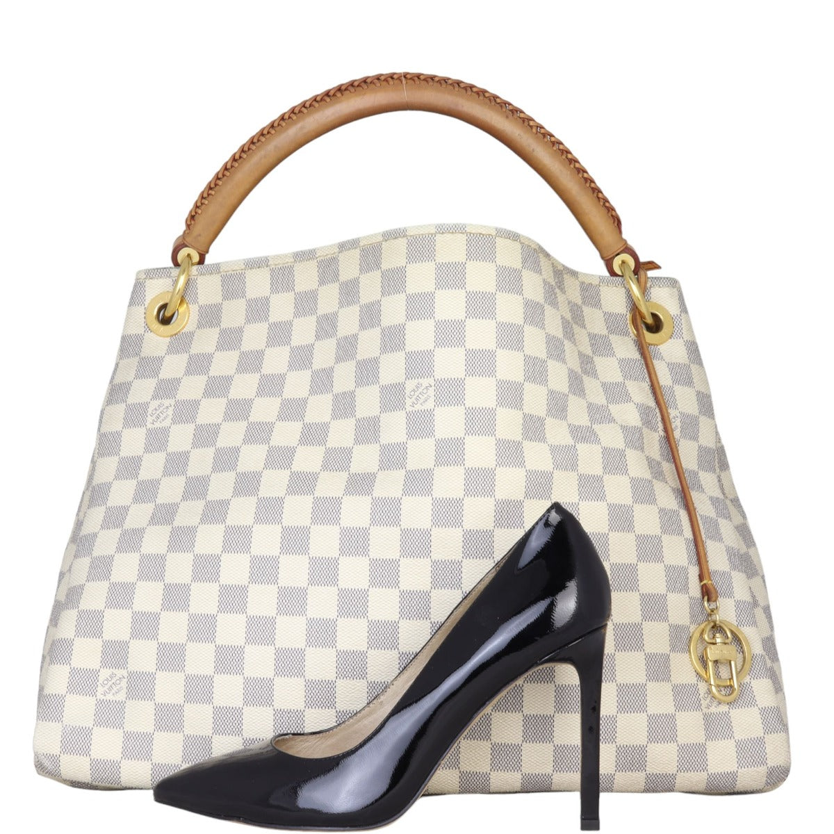 Louis Vuitton Artsy MM Damier Azur | Gold Hardware