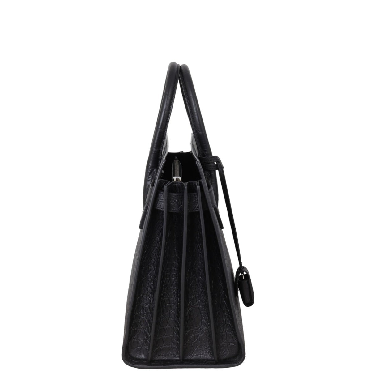 Saint Laurent Sac de Jour Small Croc-Embossed