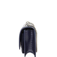 Saint Laurent Sunset Mini Croc-Embossed