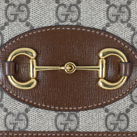 Gucci GG Supreme Horsebit 1955 Chain Wallet