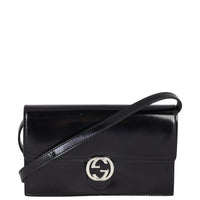 Gucci Icon Wallet on Strap Patent