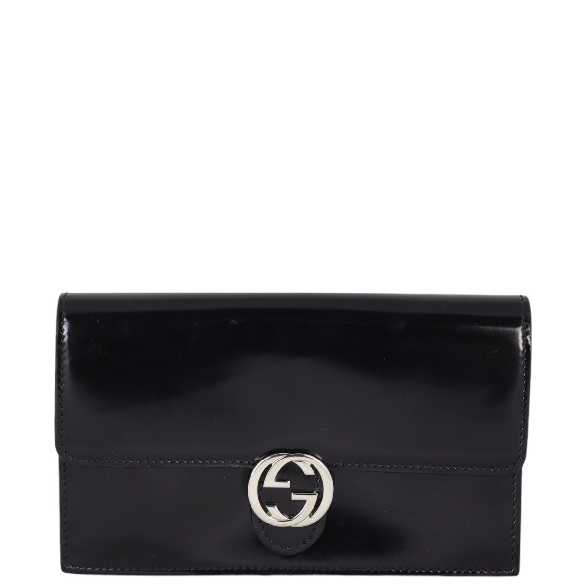 Gucci Icon Wallet on Strap Patent