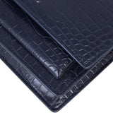 Saint Laurent Sunset Mini Croc-Embossed