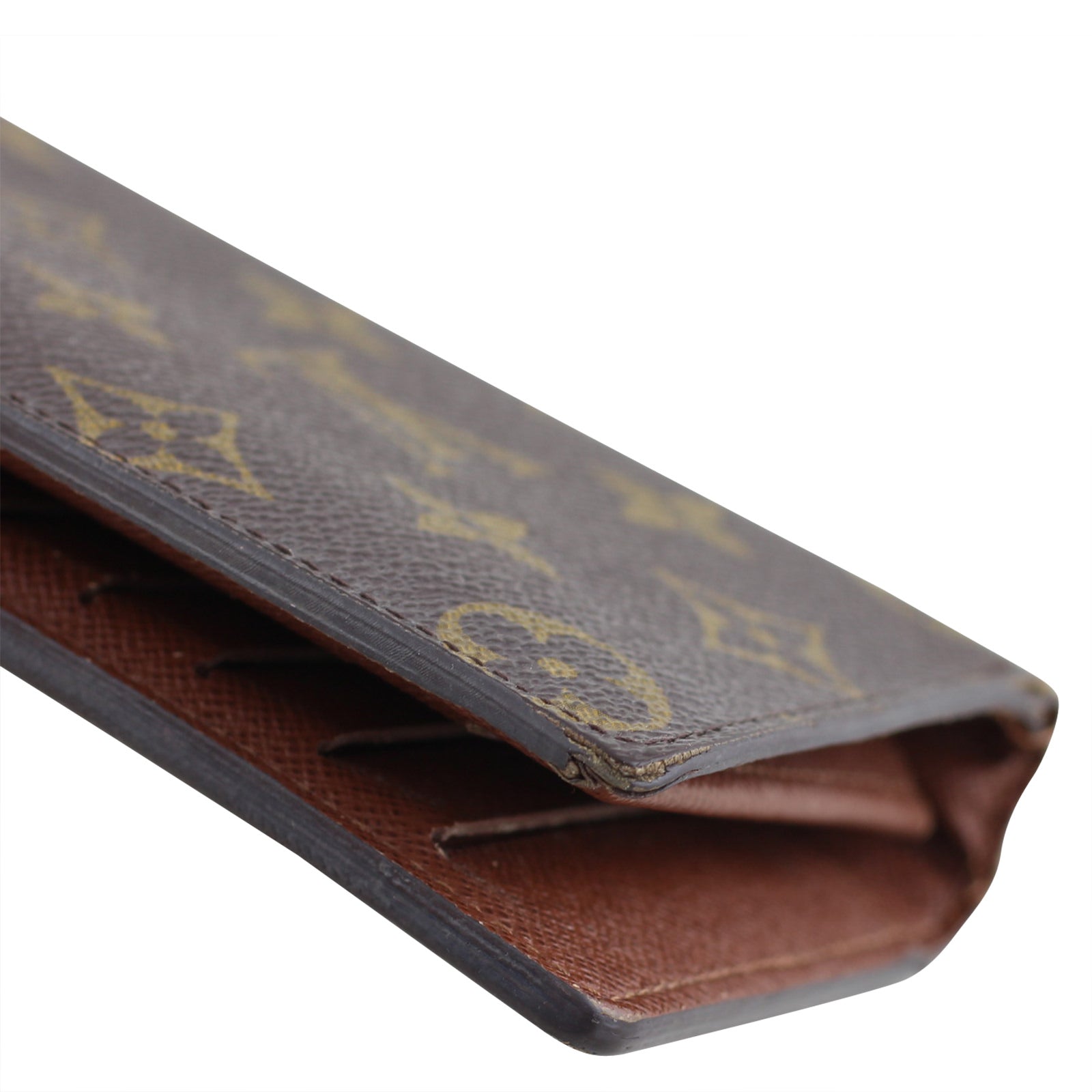 Louis Vuitton Brazza Wallet Monogram Corner