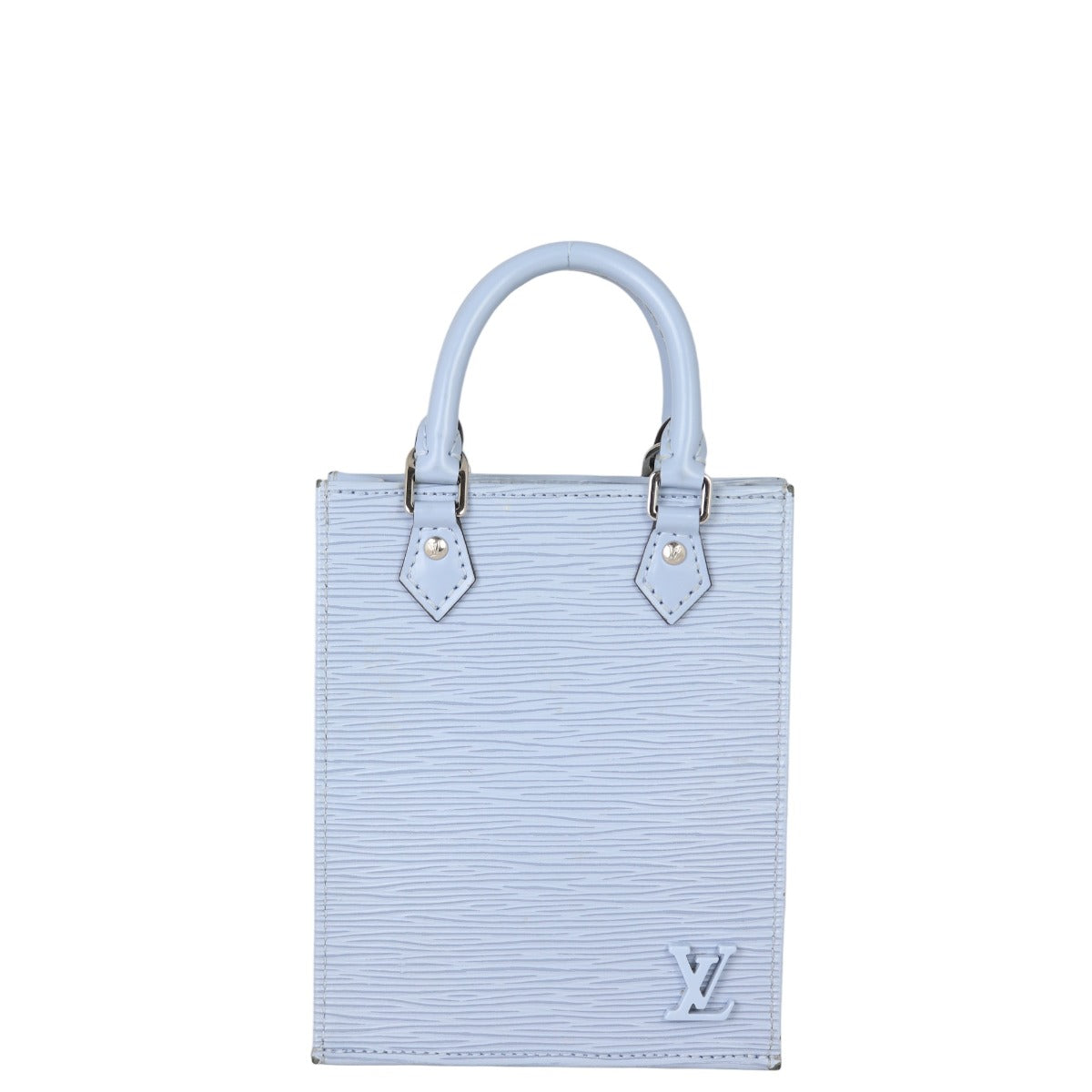 Louis Vuitton Petit Sac Plat Epi with Embroidered Strap