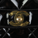 Chanel Quilted Diana Patent Flap Bag Hardware