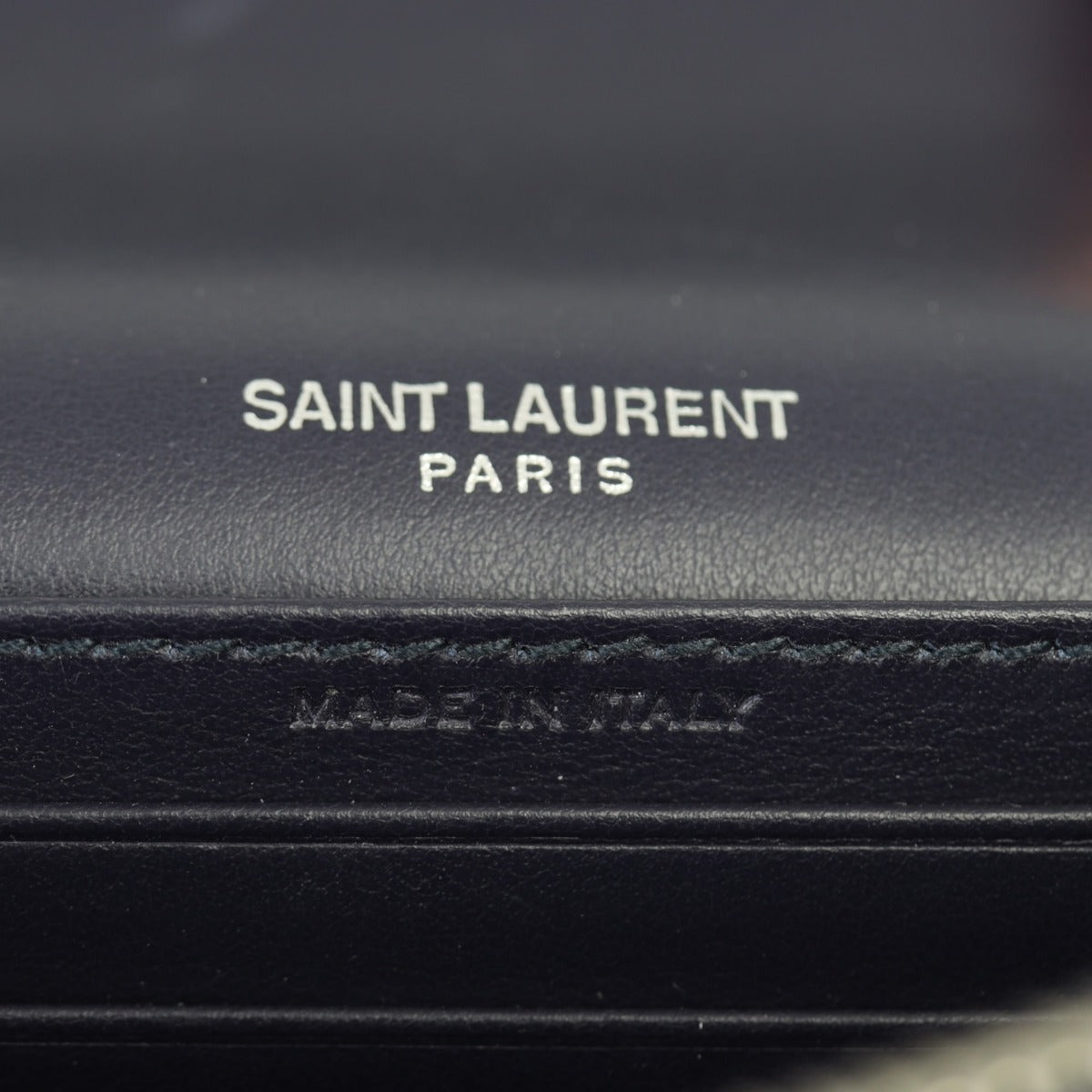 Saint Laurent Sunset Mini Croc-Embossed
