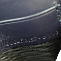 Saint Laurent Sunset Mini Croc-Embossed