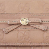 Gucci Bow Signature Wallet Bow