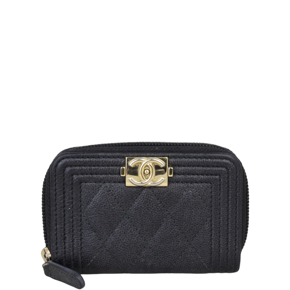 Chanel Boy Zipped Coin Purse