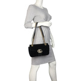 Gucci GG Marmont Velvet Small Shoulder Bag