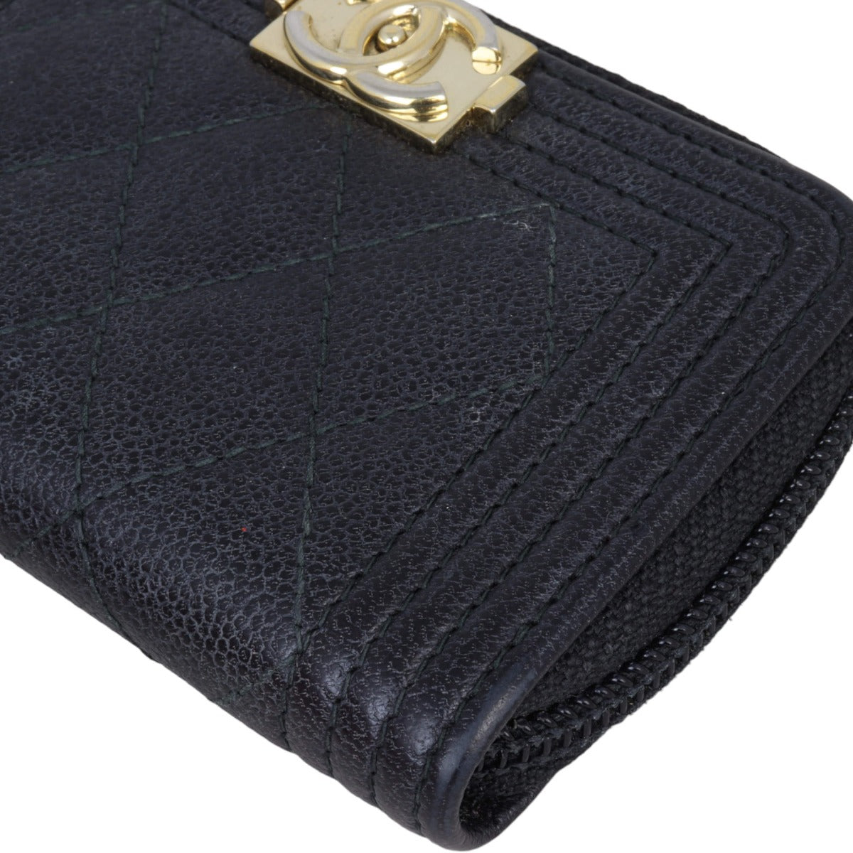 Chanel Boy Zipped Coin Purse