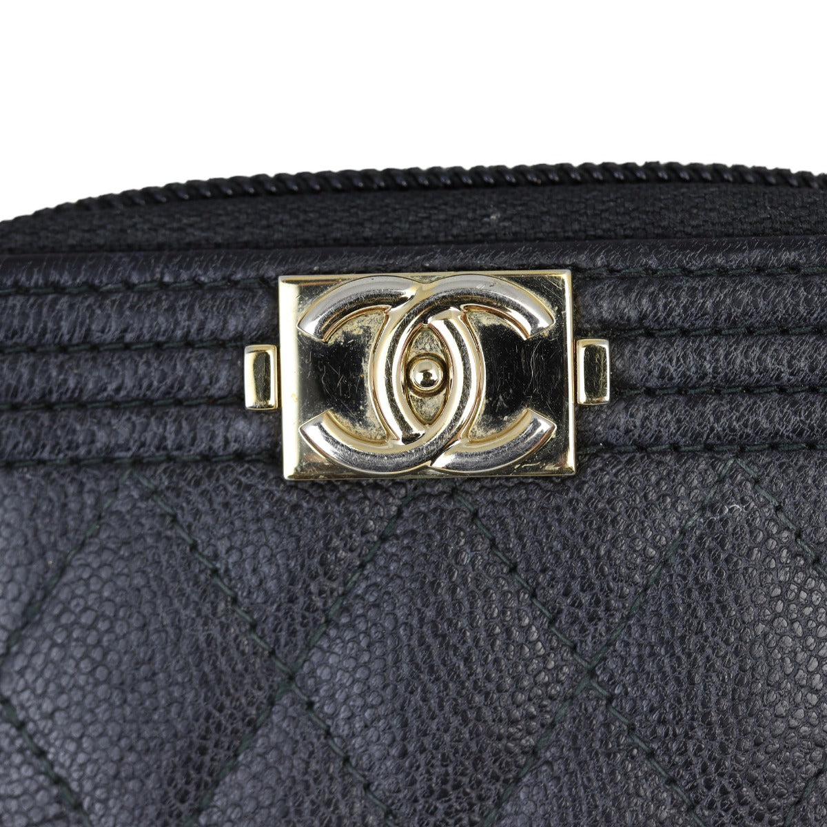 Chanel Boy Zipped Coin Purse