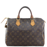 Louis Vuitton Speedy 30 Monogram Back