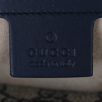 Gucci GG Supreme Foldover Tote Interior Stamp