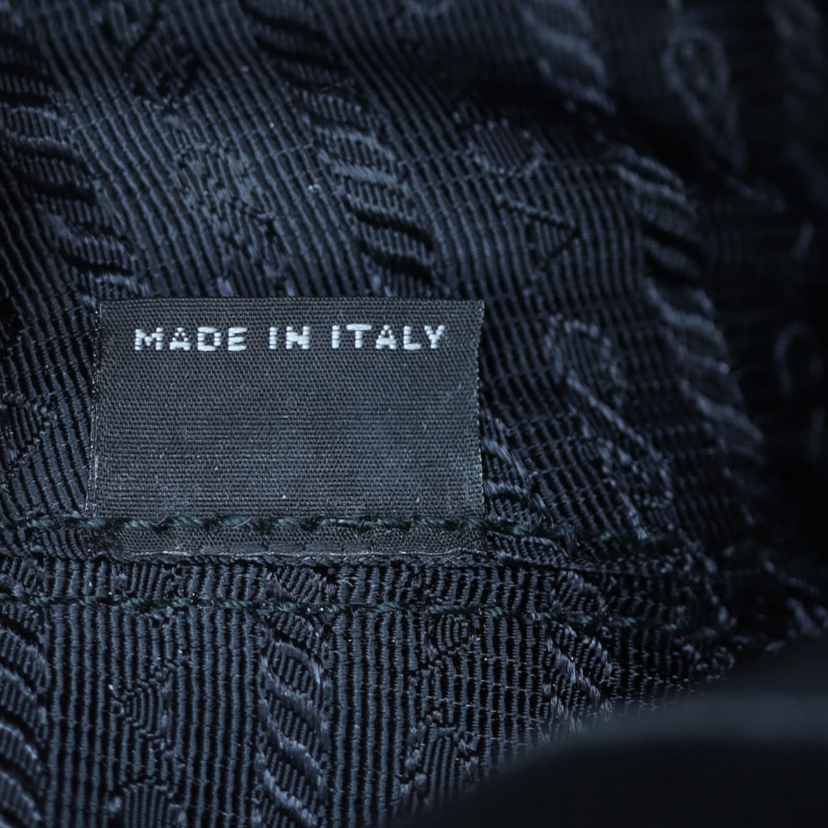 Prada Saffiano Lux Promenade Medium Interior Stamp