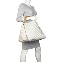 Louis Vuitton Artsy MM Damier Azur | Gold Hardware