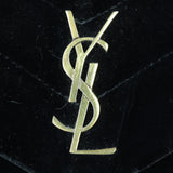 Saint Laurent Toy Loulou Velvet Hardware