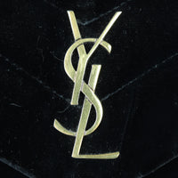Saint Laurent Toy Loulou Velvet Hardware