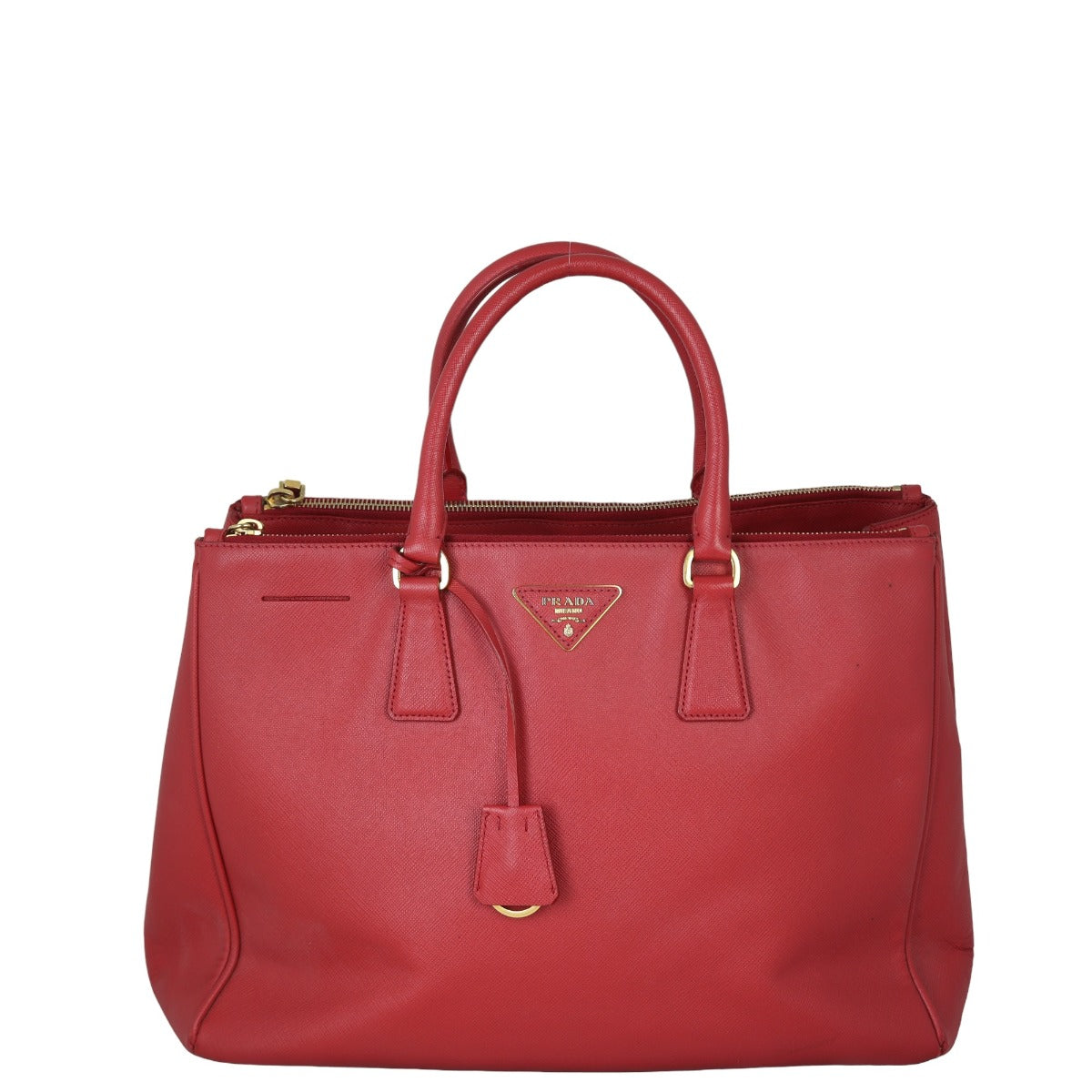 Prada Saffiano Lux Galleria Double Zip Tote Large