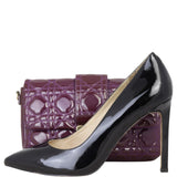 Dior Cannage New Lock Patent Pouch