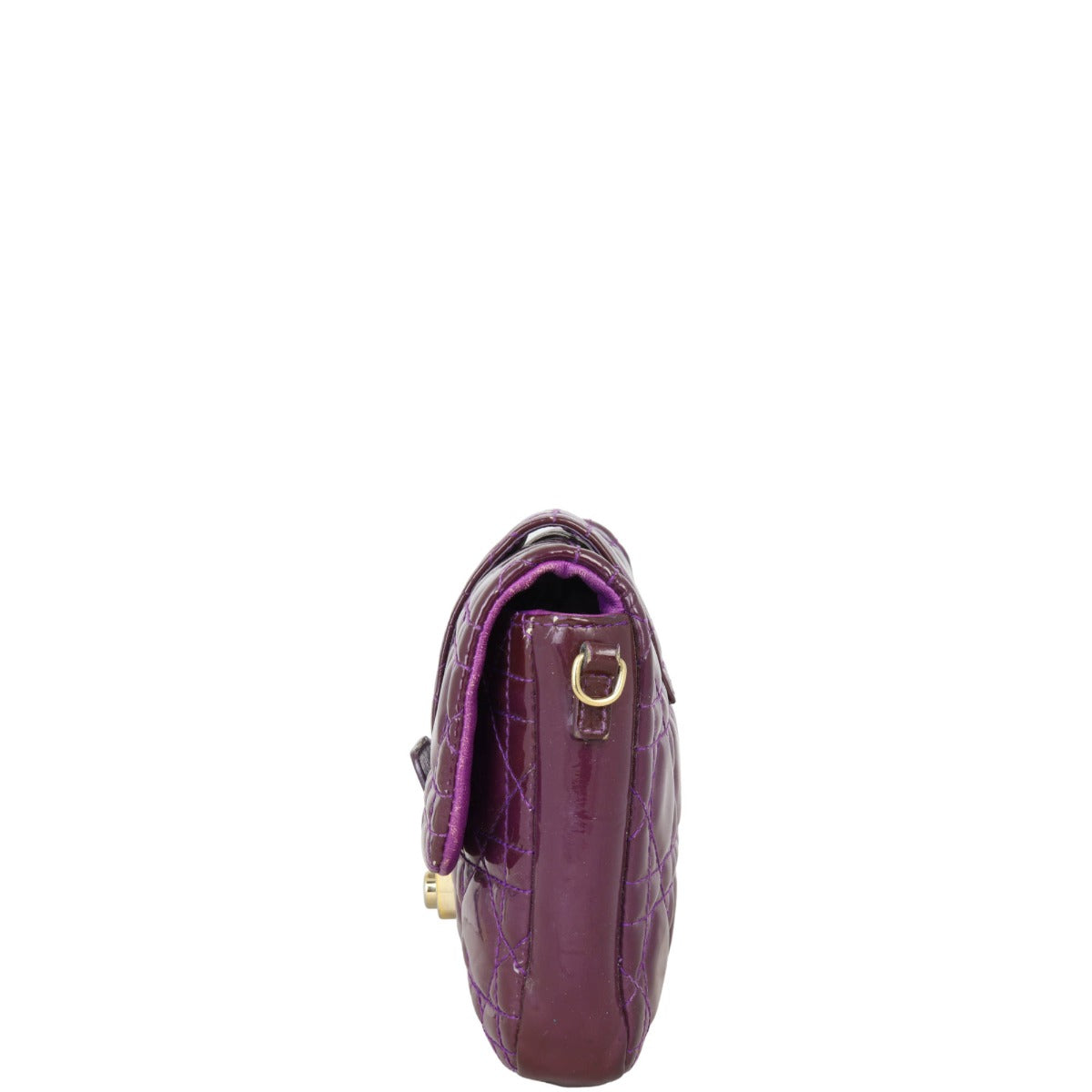 Dior Cannage New Lock Patent Pouch