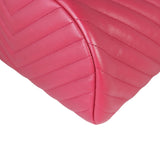 Chanel Urban Spirit Backpack Small Chevron | Raspberry Red