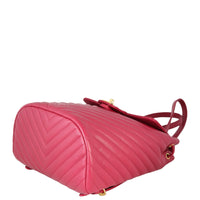 Chanel Urban Spirit Backpack Small Chevron | Raspberry Red